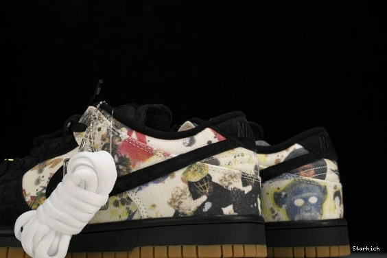 Nike  FD8778-001 SB Supreme Dunk Rammellzee Low 0123